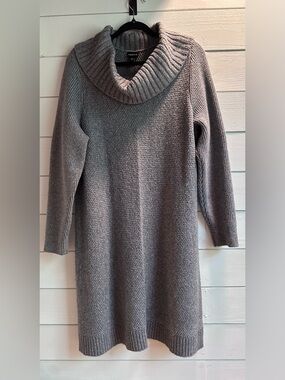 torrid At The Knee Sweater Cowl Neck Dress